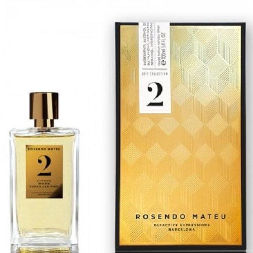 Rosendo Mateu No 2 Citrus Wood Suede Leather EDP 100ml Perfume - Thescentsstore